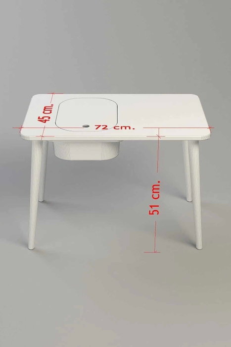 Hanah Home Mesa de Actividades Blanca